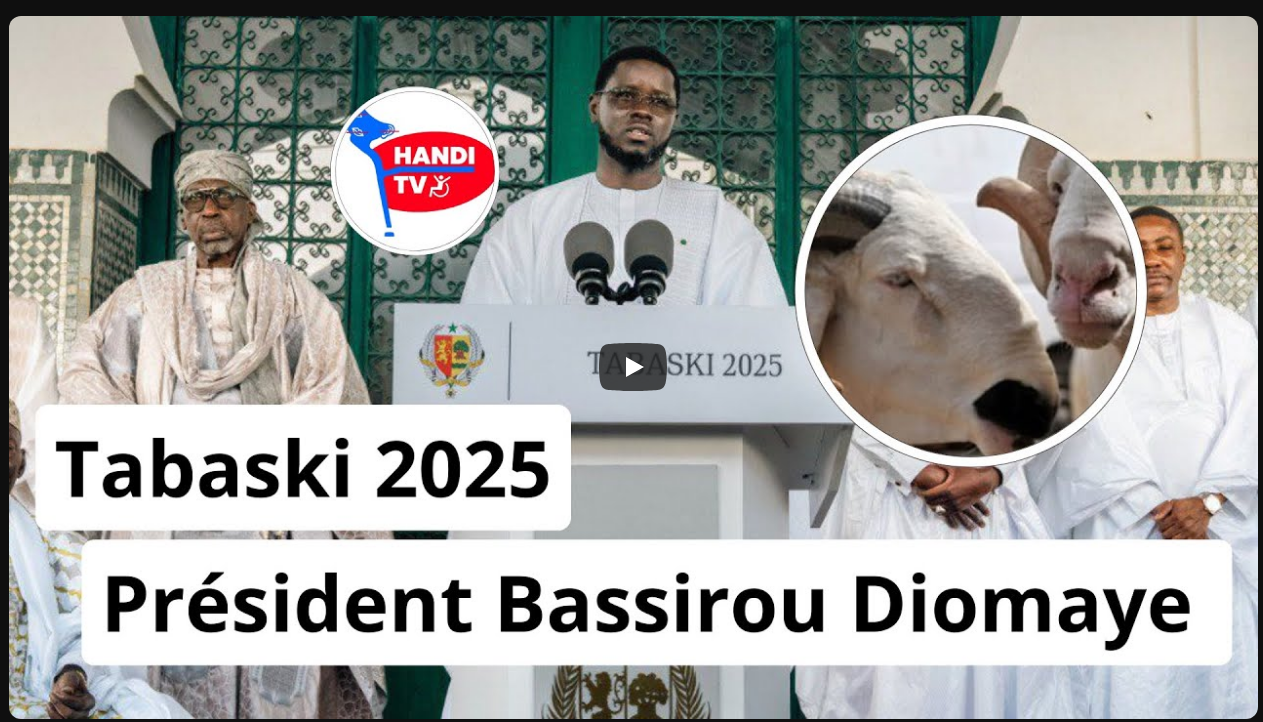 🛑Tabaski 2025: Président Bassirou Diomaye Faye