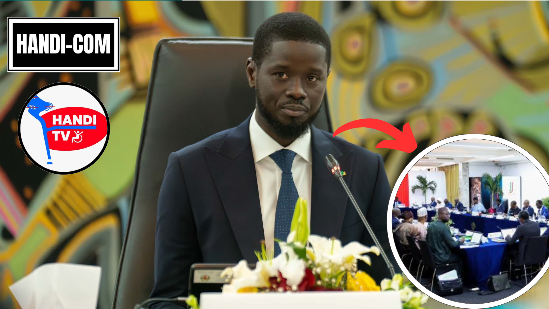 Conseil des ministres : le Président Bassirou Diomaye Faye réaffirme son engagement pour l’inclusion des personnes en situation de handicap