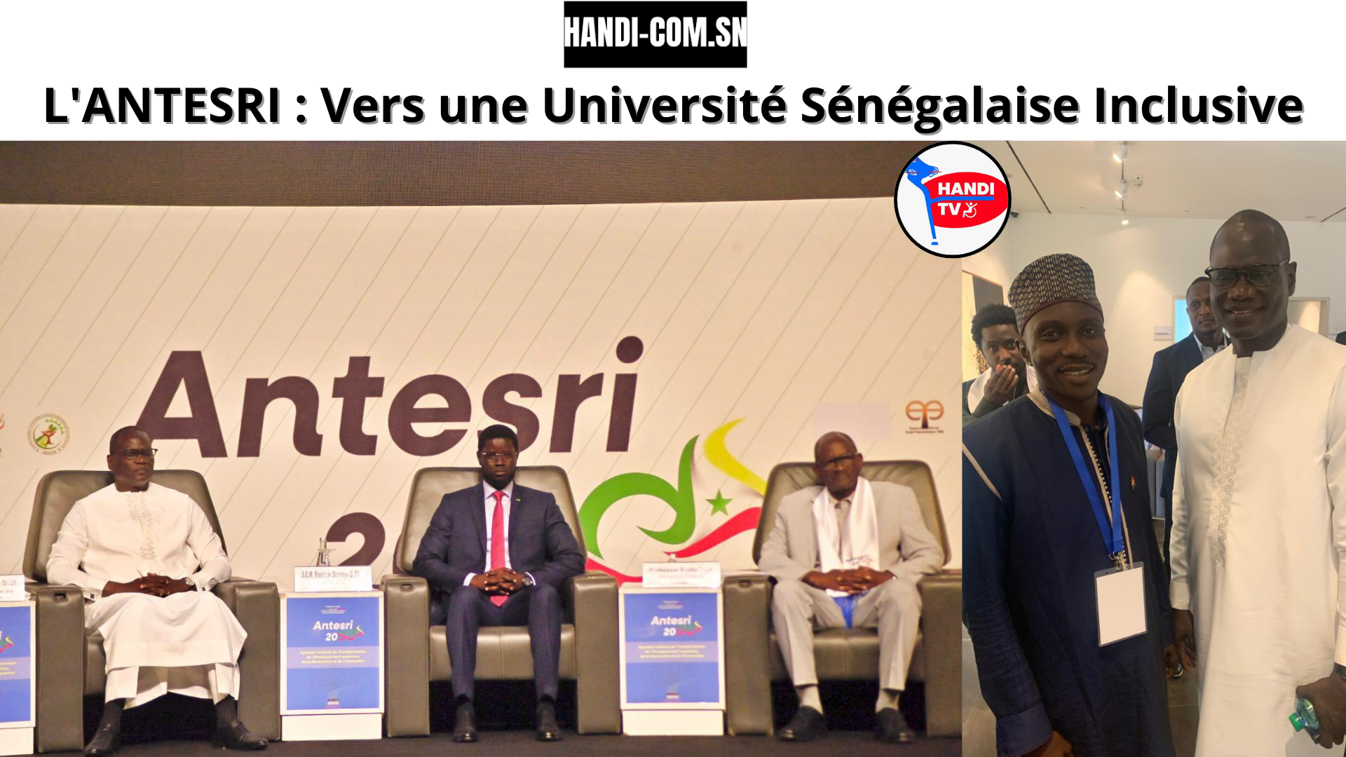 ANTESRI : Vers une Université Sénégalaise Inclusive
