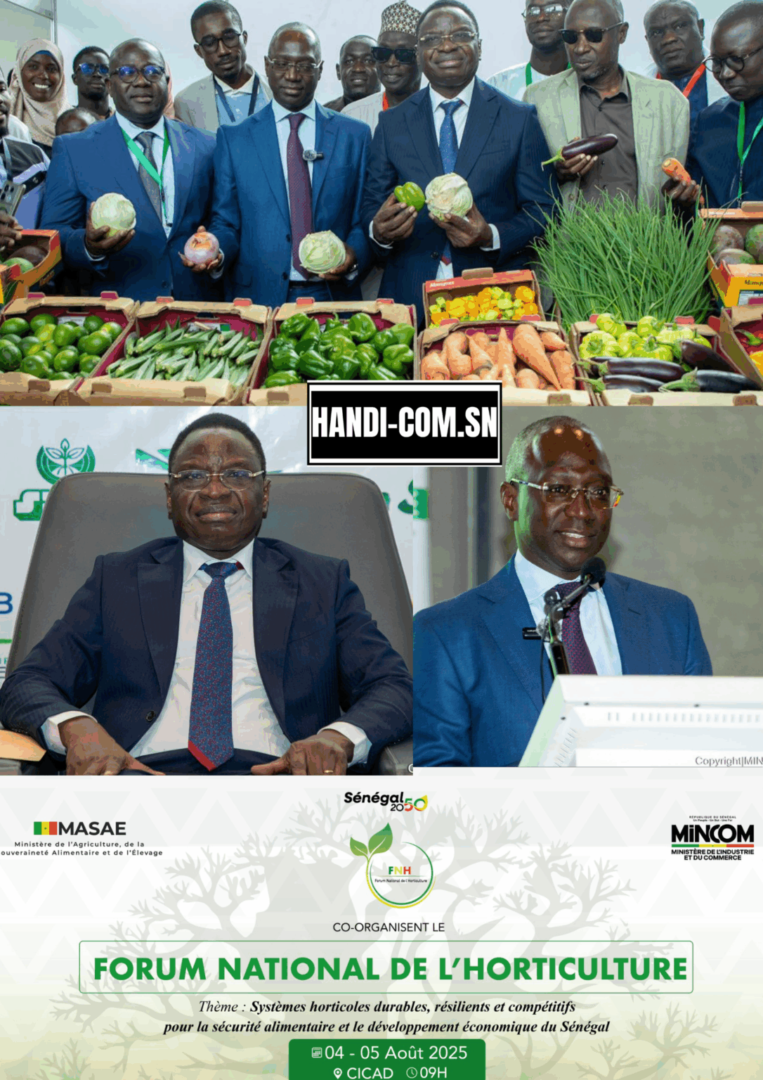 Forum National de l’horticulture sénégalaise